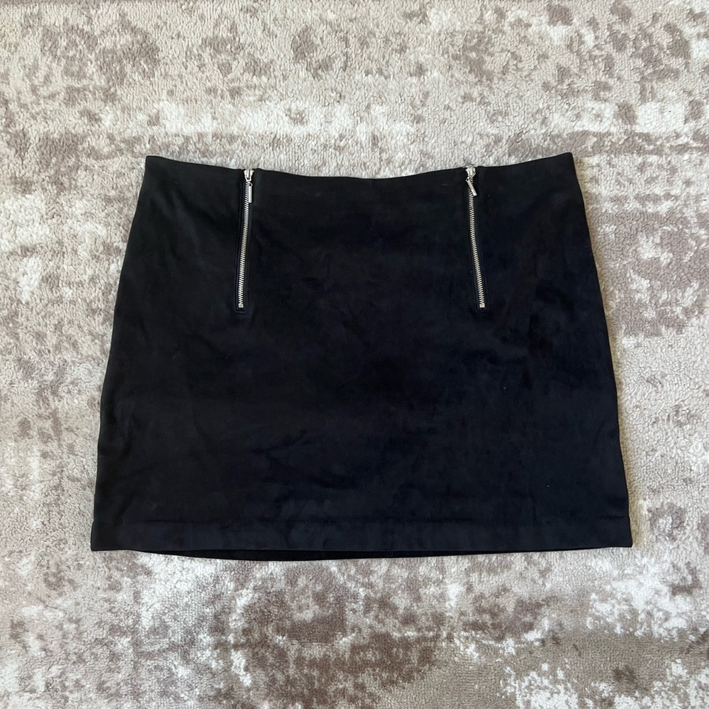 Kenzie Faux Suede Mini Skirt